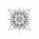 flor de maga tattoo design idea