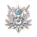 fig tattoo design idea