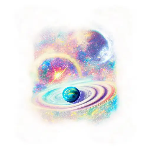 per aspera ad astra tattoo design idea