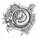 judo moral code tattoo design idea