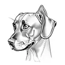 pinscher tattoo design idea