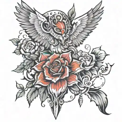heights tattoo design idea