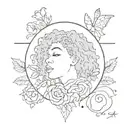 tattoo based on sza's album ctrl  tattoo design idea