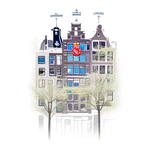 amsterdam centre tattoo design idea