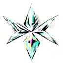 Diamond tattoo design idea