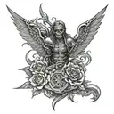 Metallica leg sleeve tattoo tattoo design idea