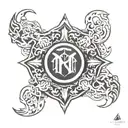 titanium element symbol tattoo design idea