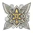 titanium element symbol tattoo design idea