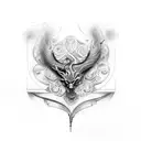 constantine  tattoo design idea