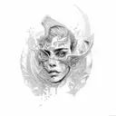 constantine  tattoo design idea