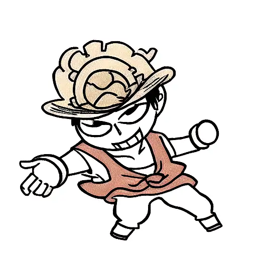 one piece  tattoo design idea