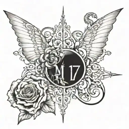 Matthew 17:20 imagery tattoo design idea