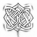 Irish Celtic  tattoo design idea
