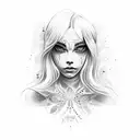 letting go of anxiety Christian tattoo design idea