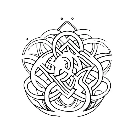 NF tattoo design idea