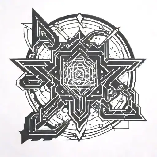 belial tattoo design idea