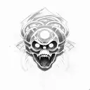 attack on titan tattoo design idea