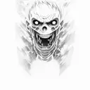 attack on titan tattoo design idea