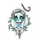 corpse bride  tattoo design idea