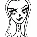 corpse bride  tattoo design idea