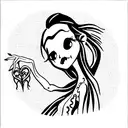 corpse bride  tattoo design idea