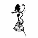 corpse bride  tattoo design idea