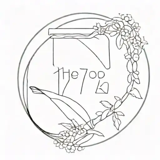 The 1975 band - i always wanna die sometimes  tattoo design idea