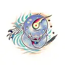 calcifer tattoo design idea