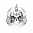 stoicism with Spartans tattoo design idea