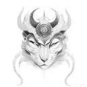 stoicism with warriors tattoo design idea