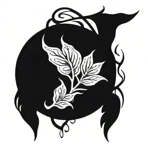 solomon seal amulet tattoo design idea