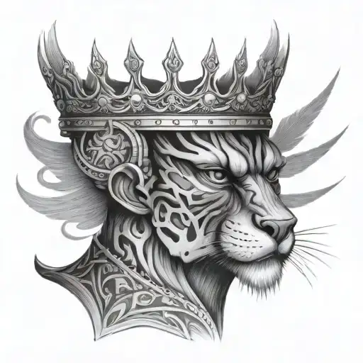king baldwin tattoo design idea