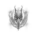 Sickle Cell Warrior tattoo design idea