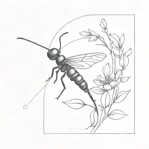firefly tattoo design idea