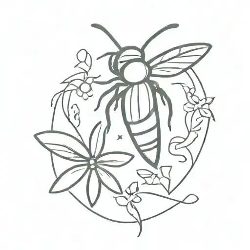 firefly tattoo design idea