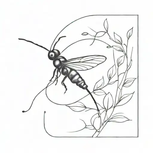 firefly tattoo design idea
