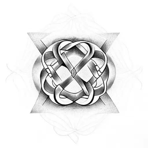 Infinity Symbol tattoo design idea