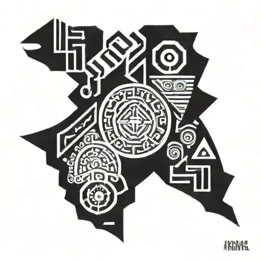 Ghana inspired tattoo design idea