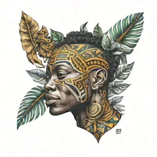 Ghana inspired tattoo design idea