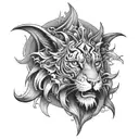 master gd tattoo design idea