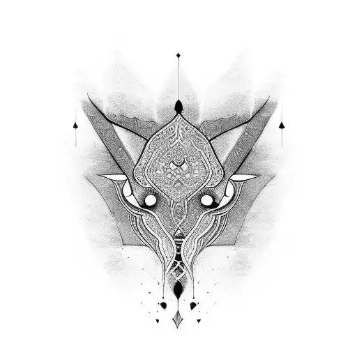 arabic word شرمومطة tattoo design idea