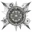 Chaos Star tattoo design idea