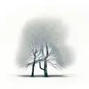 ash tree on fire with lillys at the base tattoo design idea