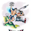 david vs goliath tattoo design idea