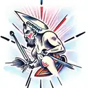 david vs goliath tattoo design idea