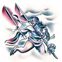 david vs goliath tattoo design idea