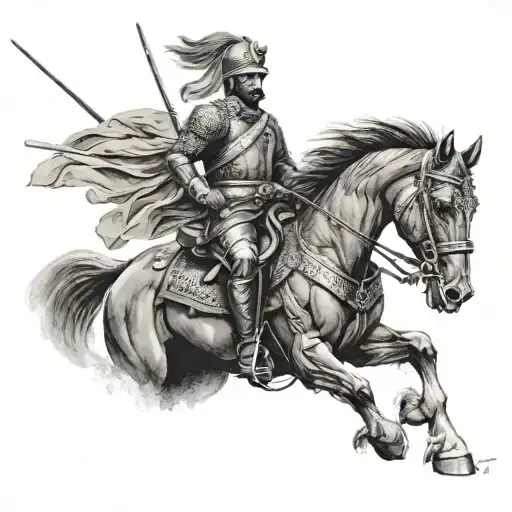 Maharana Pratap tattoo design idea