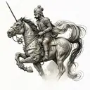 Maharana Pratap tattoo design idea