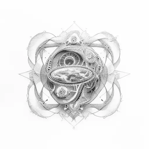 Roman's 8:28 formed with infinity symbol  tattoo design idea