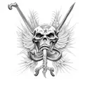 Grim Reaper tattoo design idea